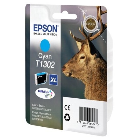 Toner color Epson T1302, Cyan