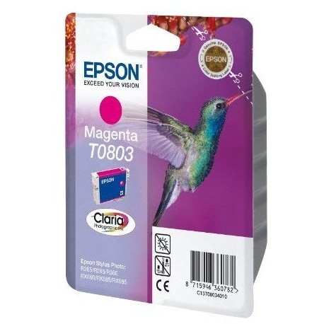 Toner inkjet Epson T0803 Magenta, 220 pag