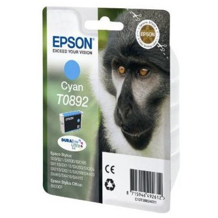 Toner inkjet Epson T0892 Cyan, 3.5ml