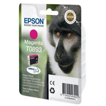 Toner inkjet Epson T0893 Magenta, 3.5ml