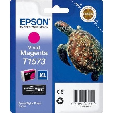 Toner inkjet Epson T1573 vivid magenta, 25 ml