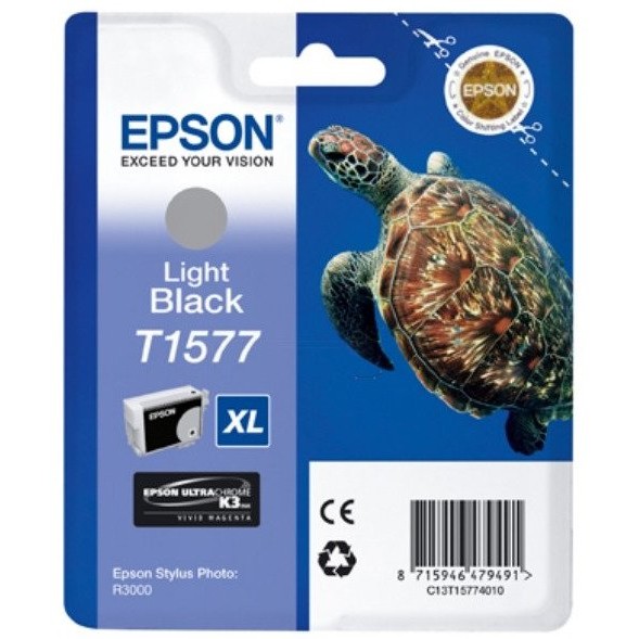 Toner inkjet Epson T1577 gri, 25 ml