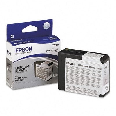 Toner inkjet Epson T5809 gri deschis, 80ml