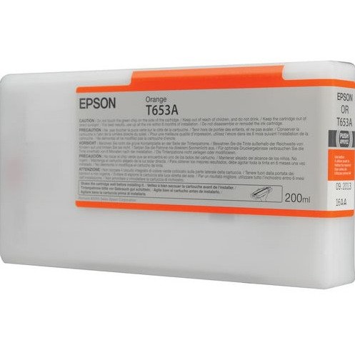 Toner inkjet Epson T653A orange, 200ml