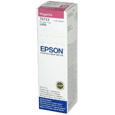 Toner inkjet Epson T6733 Magenta pentru L800, 70ml