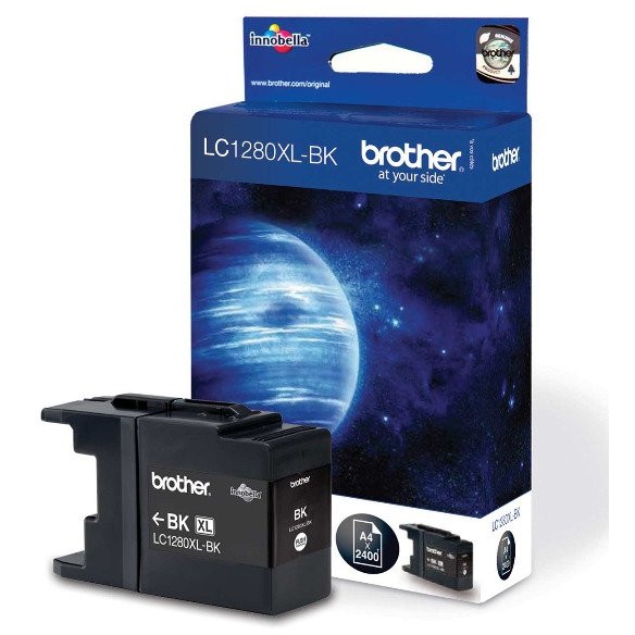 Toner inkjet LC1280XLBK, negru, 2400 pagini