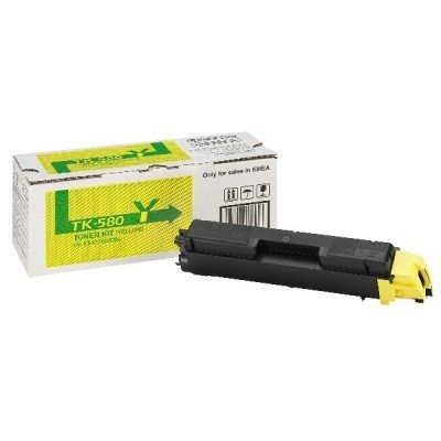 Toner Kyocera TK-580Y, Galben, 2800 pagini