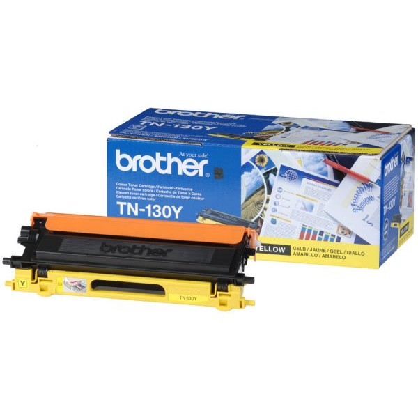 Toner laser Brother TN130Y - Yellow, 1500 pagini