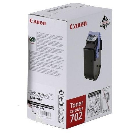 Toner laser Canon 702 - Negru, 10.000 pagini, LBP5960