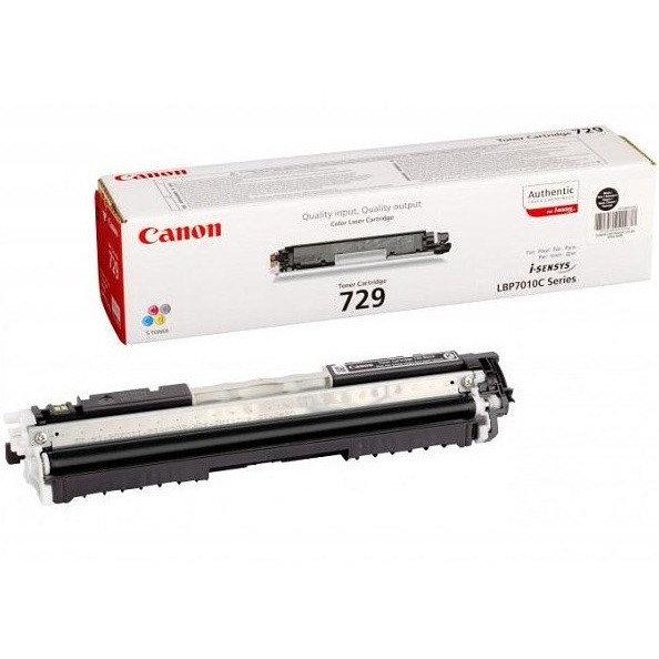 Toner laser Canon 729 negru, 1200 pagini