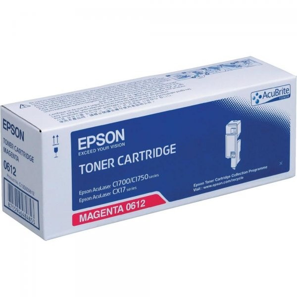 Toner laser Epson C13S050612, Magenta