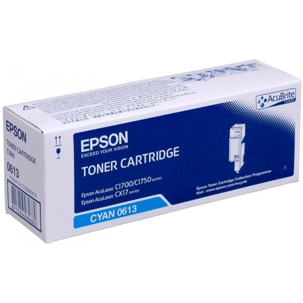 Toner laser Epson C13S050613, Cyan