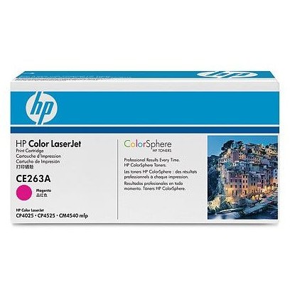 Toner laser HP CE263A - magenta, 11.000 pag, CP4525