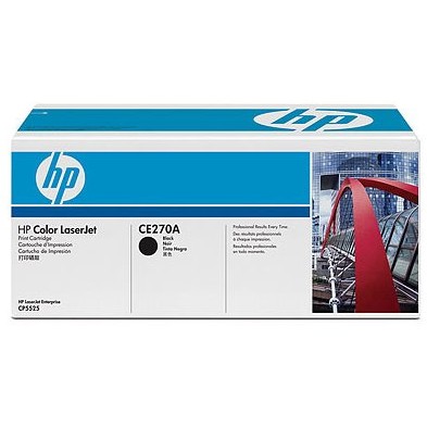 Toner laser HP CE270A - negru, 13.500 pag, CP5525