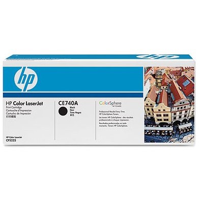 Toner laser HP CE740A - negru, 7000 pag, LaserJet CP5225