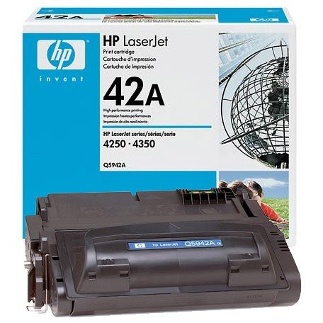 Toner laser HP Q5942A - Negru, 10.000 pagini