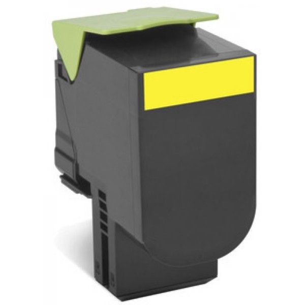 Toner laser Lexmark 70C20Y0 Yellow, 1000 pagini