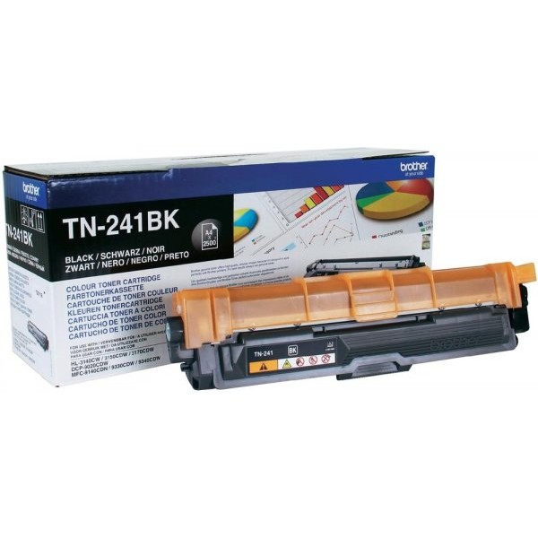 Toner laser  TN241BK, Negru, 2500 pag