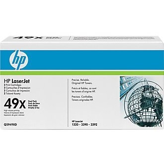Toner LaserJet HP Q5949XD Negru