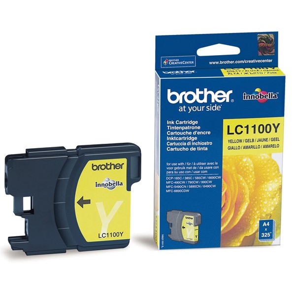 Toner LC1100Y - Yellow, DCP 6690CW, DCP 6490CW