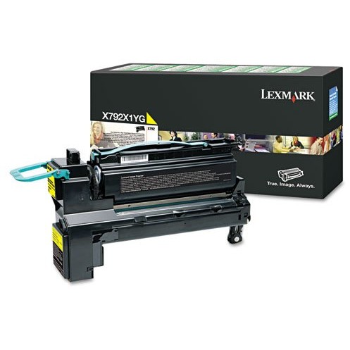 Toner Lexmark X792X1YG, 20.000 pagini, Galben