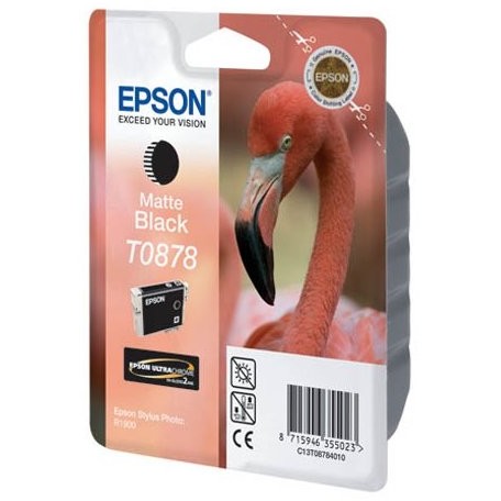 Toner negru mat Epson T0878, UltraChrome Hi-Gloss2