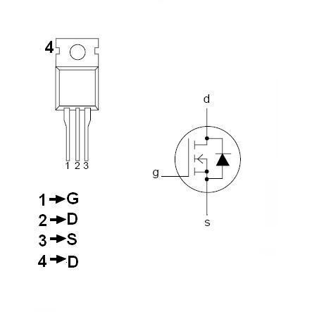 TRANZISTOR MOS CANAL N 800V 3.5A 125W