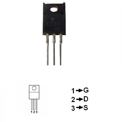 TRANZISTOR N-FET 600V 6A 40W