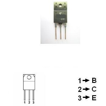 TRANZISTOR NPN 2SD1546 PT. ETAJ IESIRE BO TV