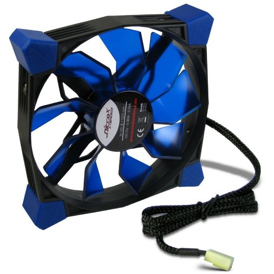 Ventilator  CobaNitrox Extended N-120-B 120mm Blue LED