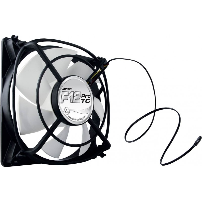 Ventilator F12 Pro TC 120x120x25 mm, senzor temperatura, low noise FD bearing AFACO-12PT0-GBA01