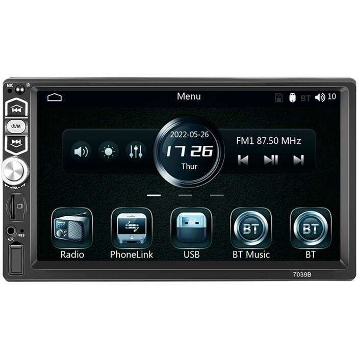 A3061, 7 inch, Carplay si Android Auto, Bluetooth 5.1, Negru