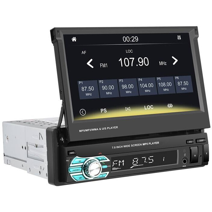 A3503, 6.86 inch, Carplay si Android Auto, WiFi, Negru