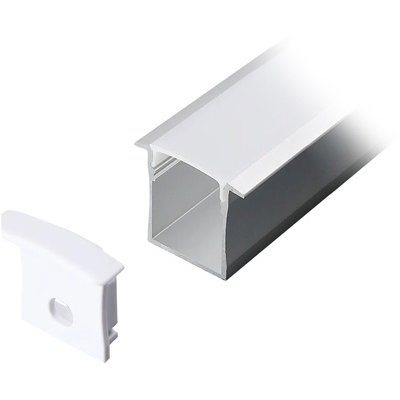 Accesoriu banda LED PROFIL ALUMINIU PENTRU BANDA LED 2M 30MM X 20MM ALB