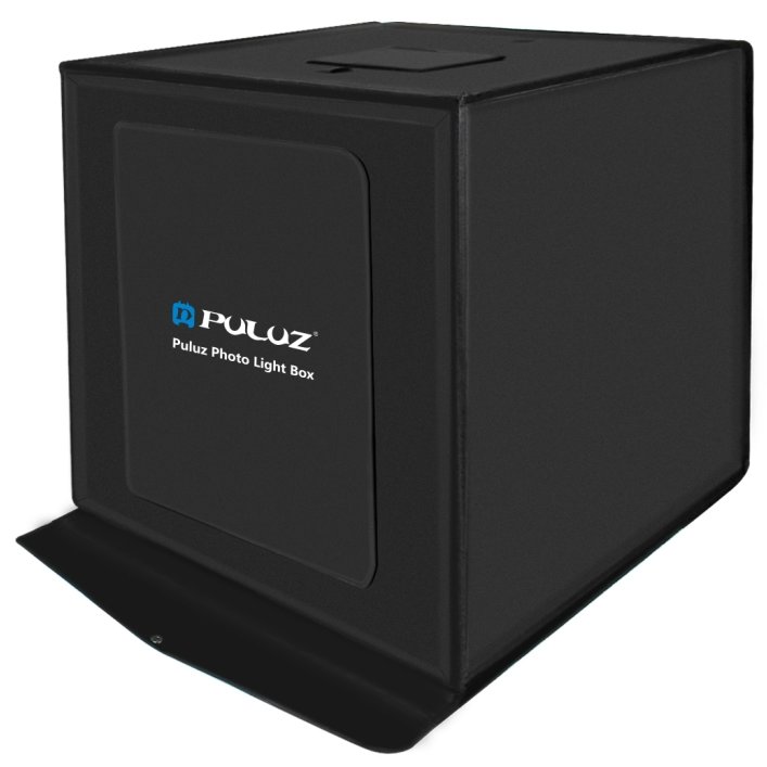 Accesoriu Camera Video Actiune , LED-uri incorporate, fundaluri multiple, fotografie/mini-filmulete de produs, 60x60cm, Negru