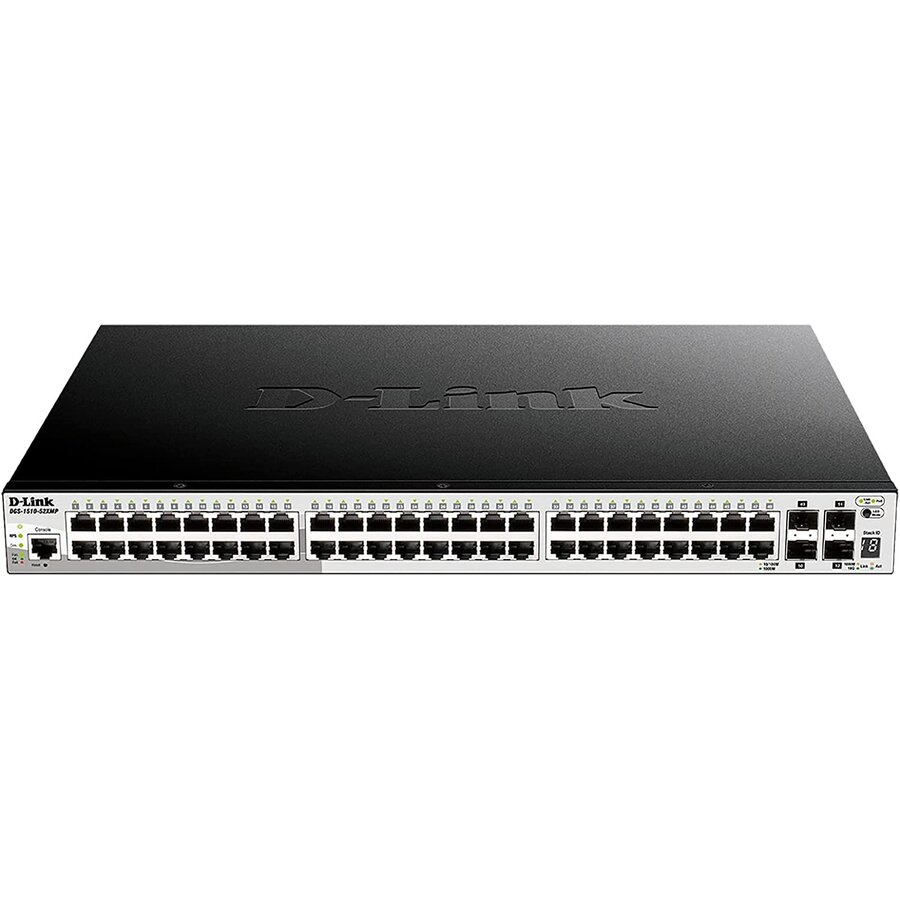 Accesoriu server DGS-1510-52XMP/E, Switch (48 x RJ-45 Gbit/s, 4 x SFP+)