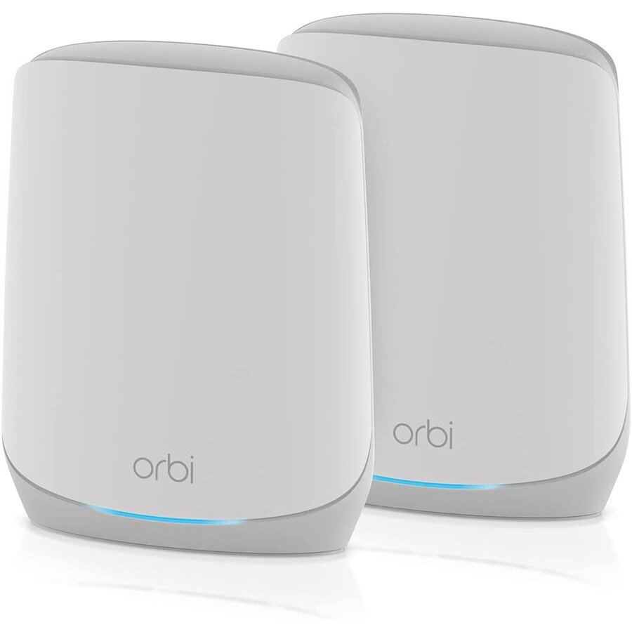 Accesoriu server Orbi WiFi6 Tri-Band Mesh System Set of 2, Mesh Router (white)