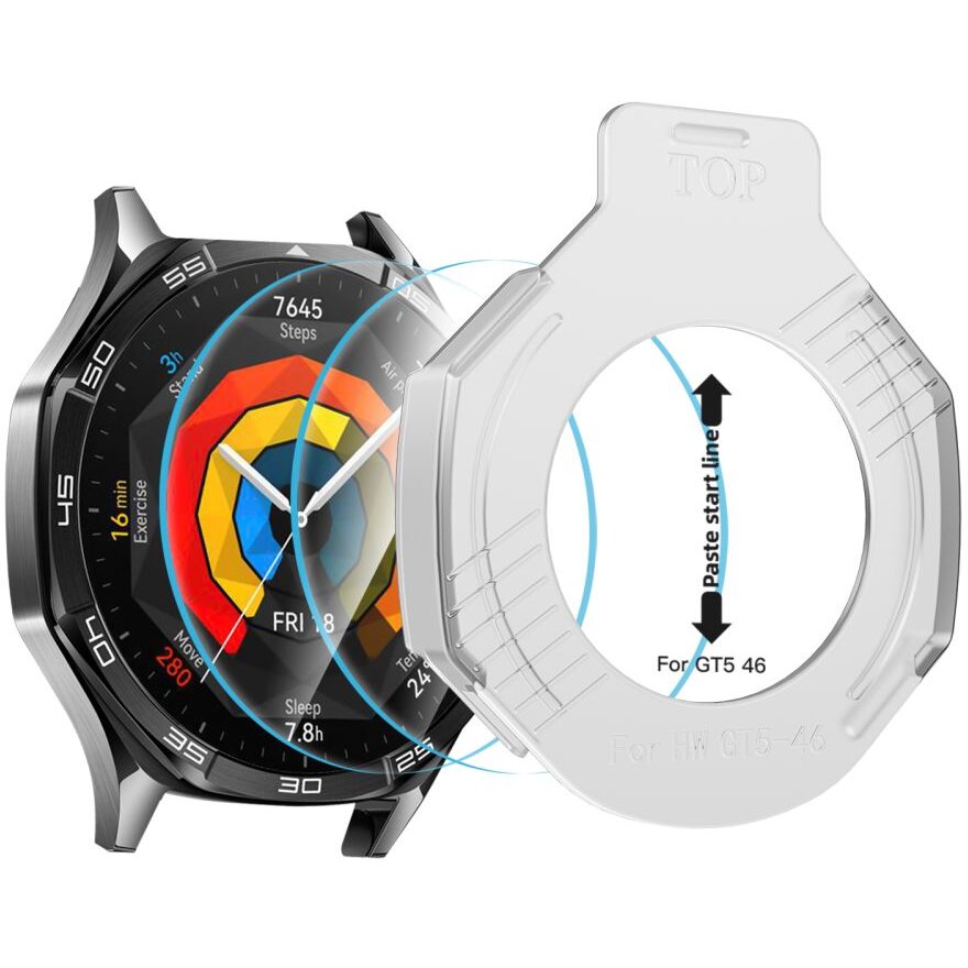 Accesoriu smartwatch Easy Set+ compatibil cu Huawei Watch GT 5 46 mm