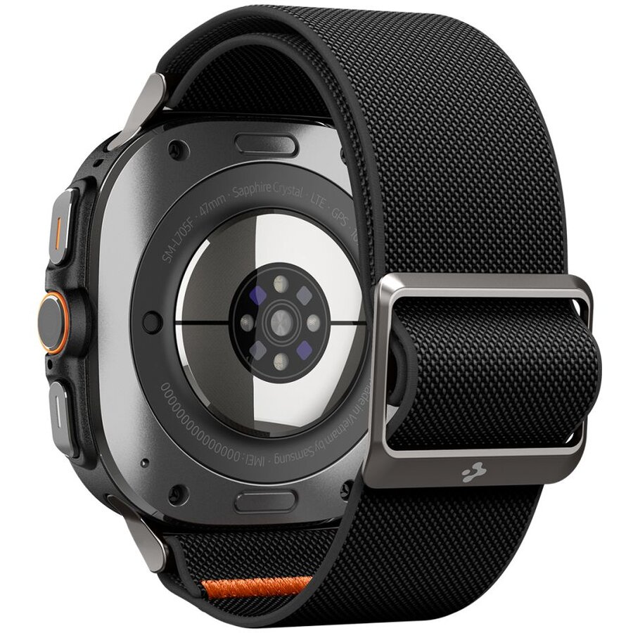 Accesoriu smartwatch Fit Lite compatibila cu Samsung Galaxy Watch Ultra 47mm Black