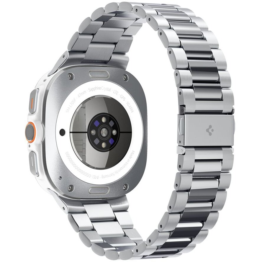 Accesoriu smartwatch Modern Fit compatibila cu Samsung Galaxy Watch Ultra 47mm Silver