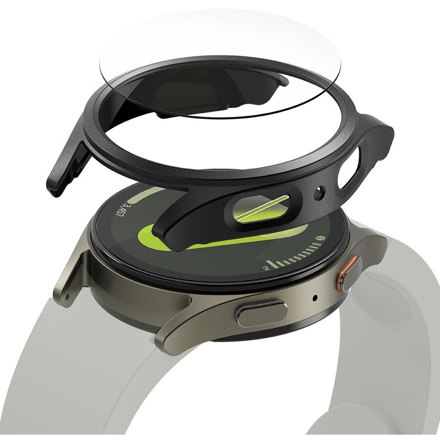 Accesoriu smartwatch Slim compatibil cu Samsung Galaxy Watch 7 44mm Titanium Black