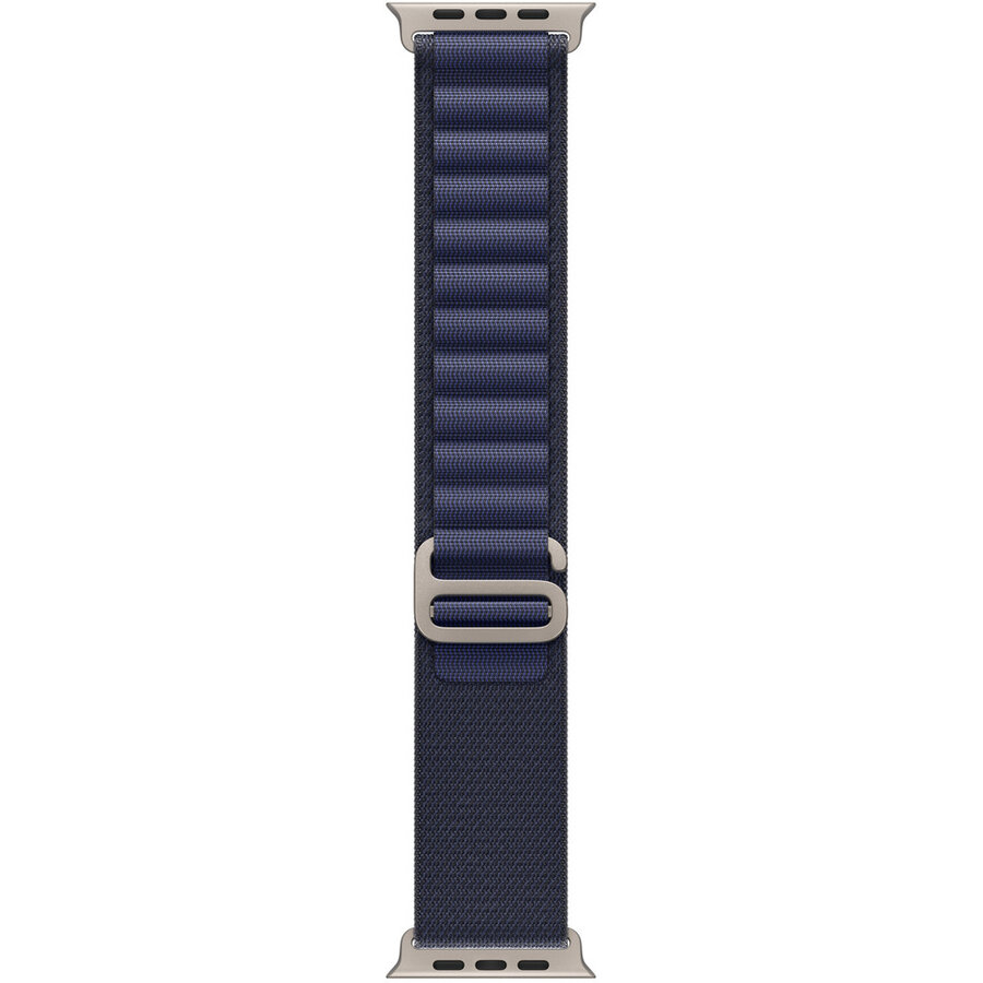 Accesoriu smartwatch Watch 49mm Loop Navy Alpine Loop - Large - Natural Titanium Finish