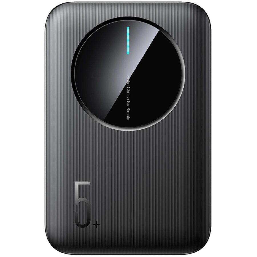 Acumulator extern JR-PBF13, 5000 mAh, USB-C si 2x USB, Negru