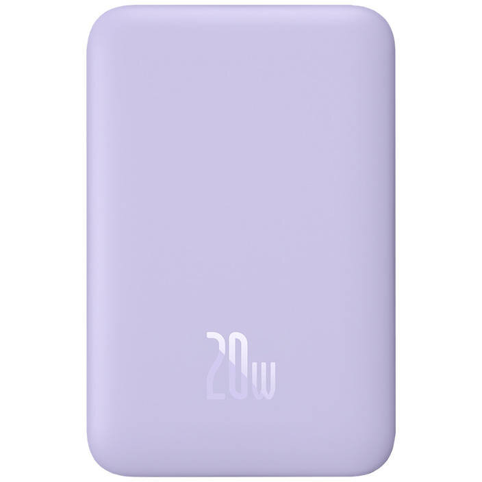 Acumulator Extern Magnetic Mini Incarcare Wireless Fast Charge 20W 10000mAh Cablu Usb-C Inclus Mov