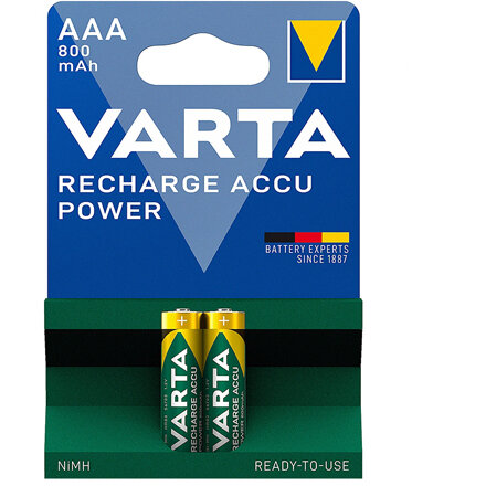 ACUMULATORI AAA 1000MAH BLISTER 2 BUC VARTA