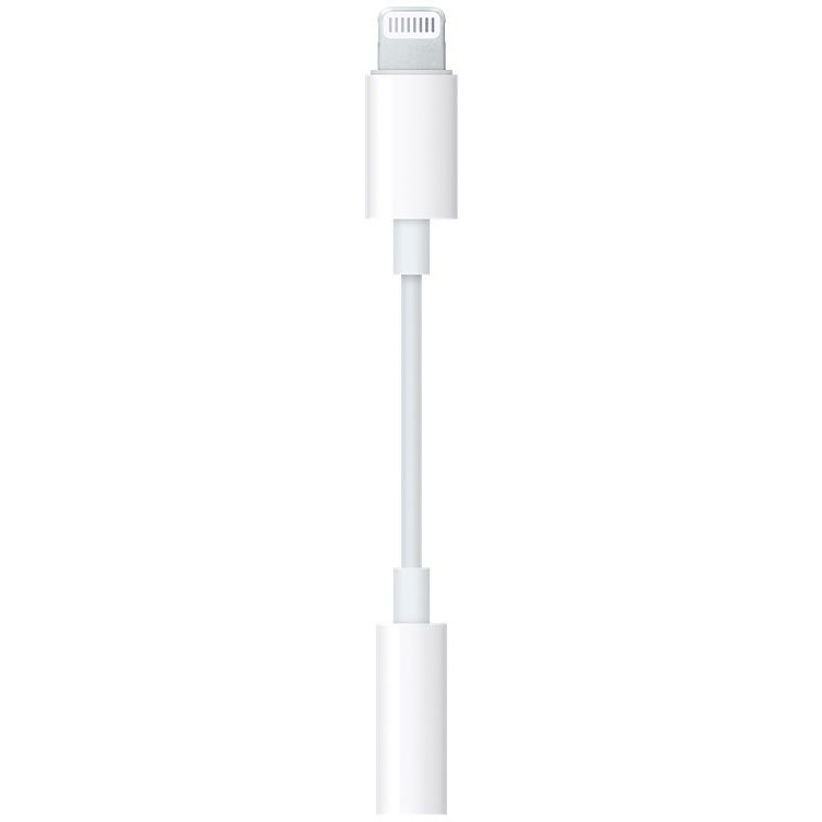 Adaptor pentru Jack 3.5mm de la Lightning MFI White