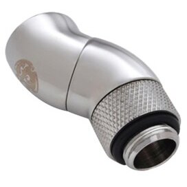 Adaptor Racirea  Apa 2x 90 Grade G1/4inch Argintiu