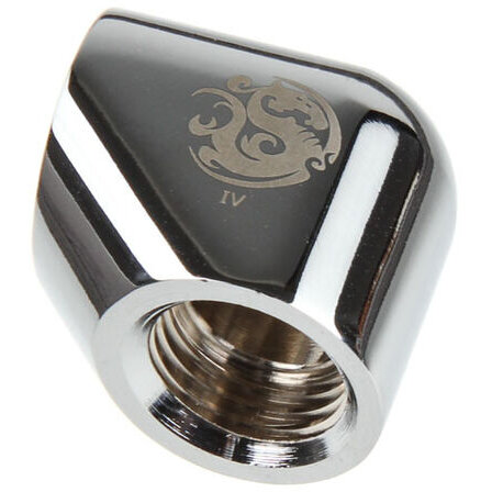 Adaptor Racirea  Apa 90 Grade G1/4inch G1/4inch  Argintiu