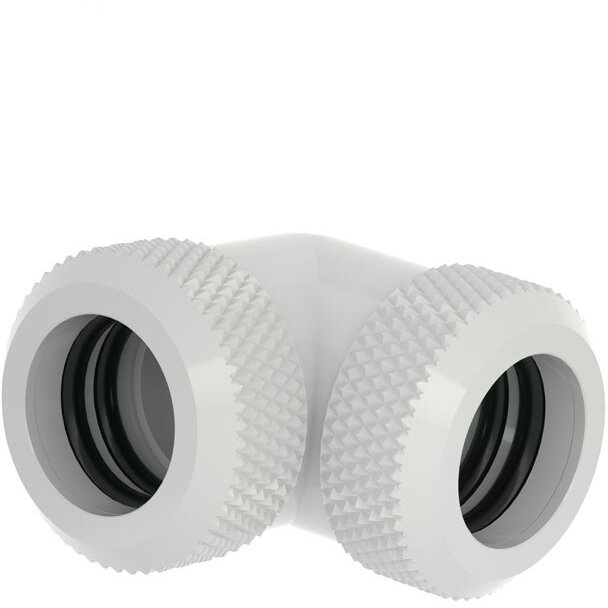 Adaptor Racirea  Apa 90 Grade G1/4inch  Rotativ  Alama Nichelata 12mm