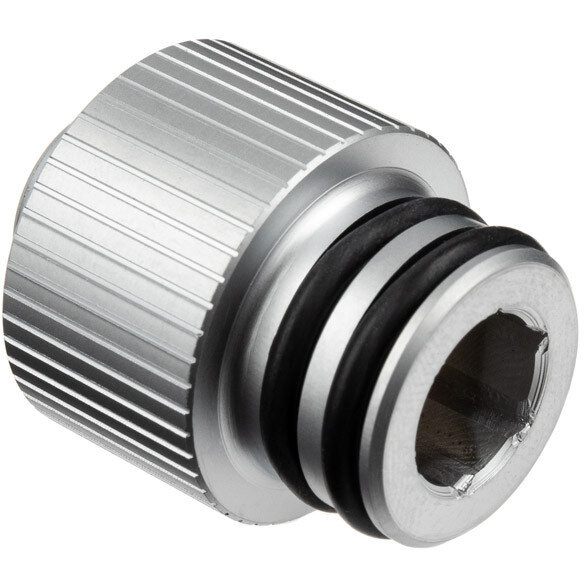 Adaptor Racirea  Apa Quantum Torque Push-In 1x G1/4inch Argintiu